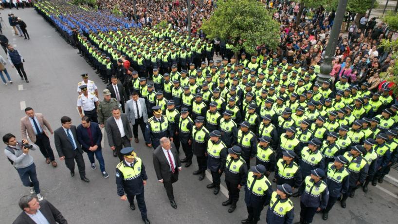 Jaldo puso en función a 787 agentes de la Policía de Tucumán