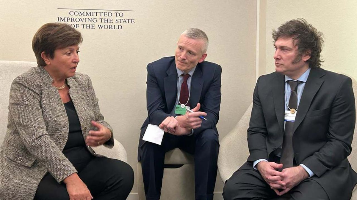 Milei se reúne con Georgieva en la previa del nuevo Milei se reúne con Georgieva en la previa del nuevo acuerdo con el FMI