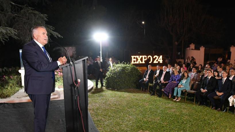 Jaldo en la apertura de la Expo 2024: “Argentina necesita Jaldo en la apertura de la Expo 2024: “Argentina necesita unidad”