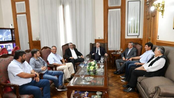 Jaldo y autoridades de Apronor dialogaron sobre seguridad rural