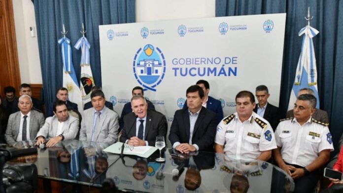 "Vamos a detener a quien tengamos que detener", advirtió Jaldo tras las amenazas recibidas