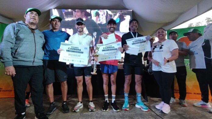 De Alberdi al podio: Ganó los 8K del Cristo Redentor en San Javier