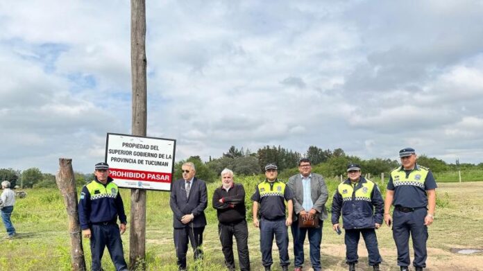 El Gobierno avanza con la recuperación de tierras fiscales en El Cadillal