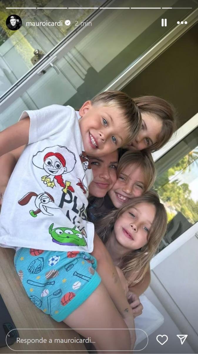 Mauro Icardi confirmó su relación con La China Suárez: "El Mauro Icardi confirmó su relación con La China Suárez: "El amor vence al odio"