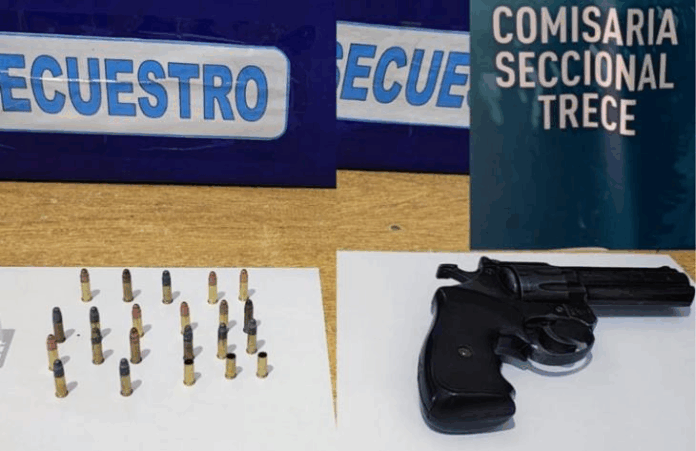 Allanamiento positivo tras una denuncia por amenazas Allanamiento positivo tras una denuncia por amenazas