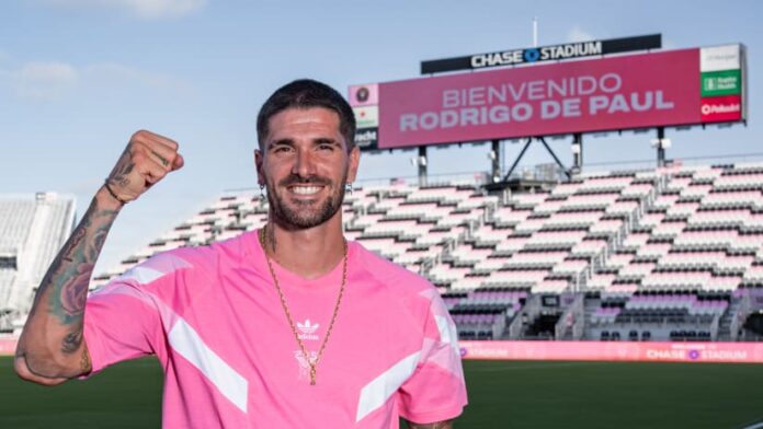 Rodrigo De Paul tuvo su presentación oficial como nuevo refuerzo Publicidad principal