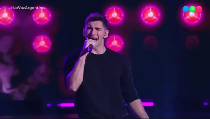 Pablo Cuello brilló en La Voz Argentina
