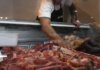 El consumo de carne vacuna cayó 13% en enero