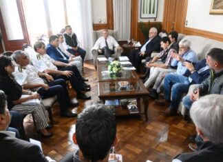 Jaldo coordinó acciones con el Gabinete para asistir a zonas afectadas