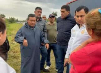 Alerta en el sur provincial: El Gobierno asiste a las zonas afectadas por las lluvias