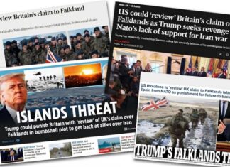 La fuerte reacción de la prensa británica a la postura de Trump sobre las Malvinas