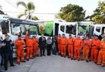 Jaldo inauguró pavimento, visitó obras y entregó camiones en Lomas de Tafí