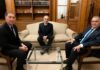 Jaldo mantuvo una reunión de trabajo con autoridades nacionales