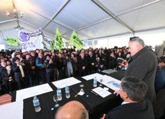 Jaldo dio inicio a una obra histórica que garantizará agua potable para más de 245.000 habitantes