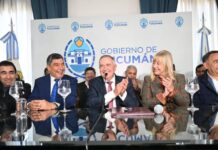 Estoy muy bien y hoy ya estoy trabajando junto al pueblo tucumano
