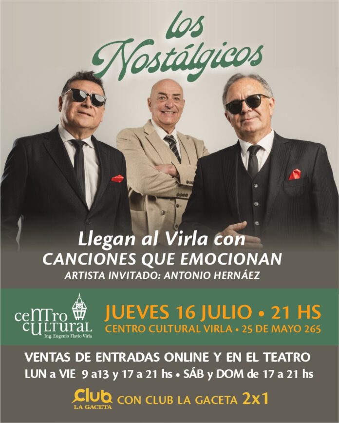 Los Nostálgicos presentarán un adelanto de “30 años con la Los Nostálgicos presentarán un adelanto de “30 años con la música” en el Julio Cultural