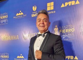 Manuel Contreras llevó la randa tucumana a una pasarela internacional en España Manuel Contreras llevó la randa tucumana a una pasarela internacional en España