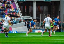 Tomás Albornoz fue suspendido por cuatro partidos tras su cruce con el árbitro en el partido ante Inglaterra LV7 Radio Tucumán