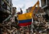 subió a 265 la cifra de muertos, hay 3.494 heridos