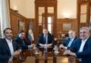 Santilli recibió a Jaldo y otros gobernadores del Norte