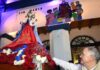 Jaldo acompañó la procesión de la Virgen del Rosario en Burruyacú