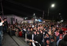 Jaldo inauguró obras de urbanización y una plaza en Banda del Río Salí